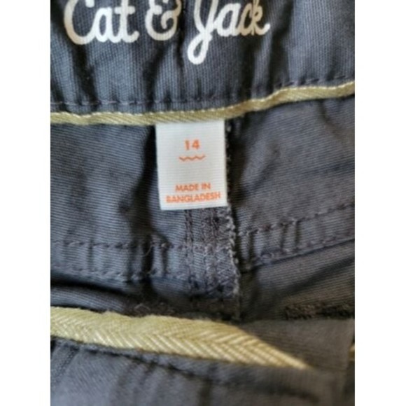 Boys Chino pants Size 14 in Gray with adjustable waistband like New condition - Picture 5 of 10